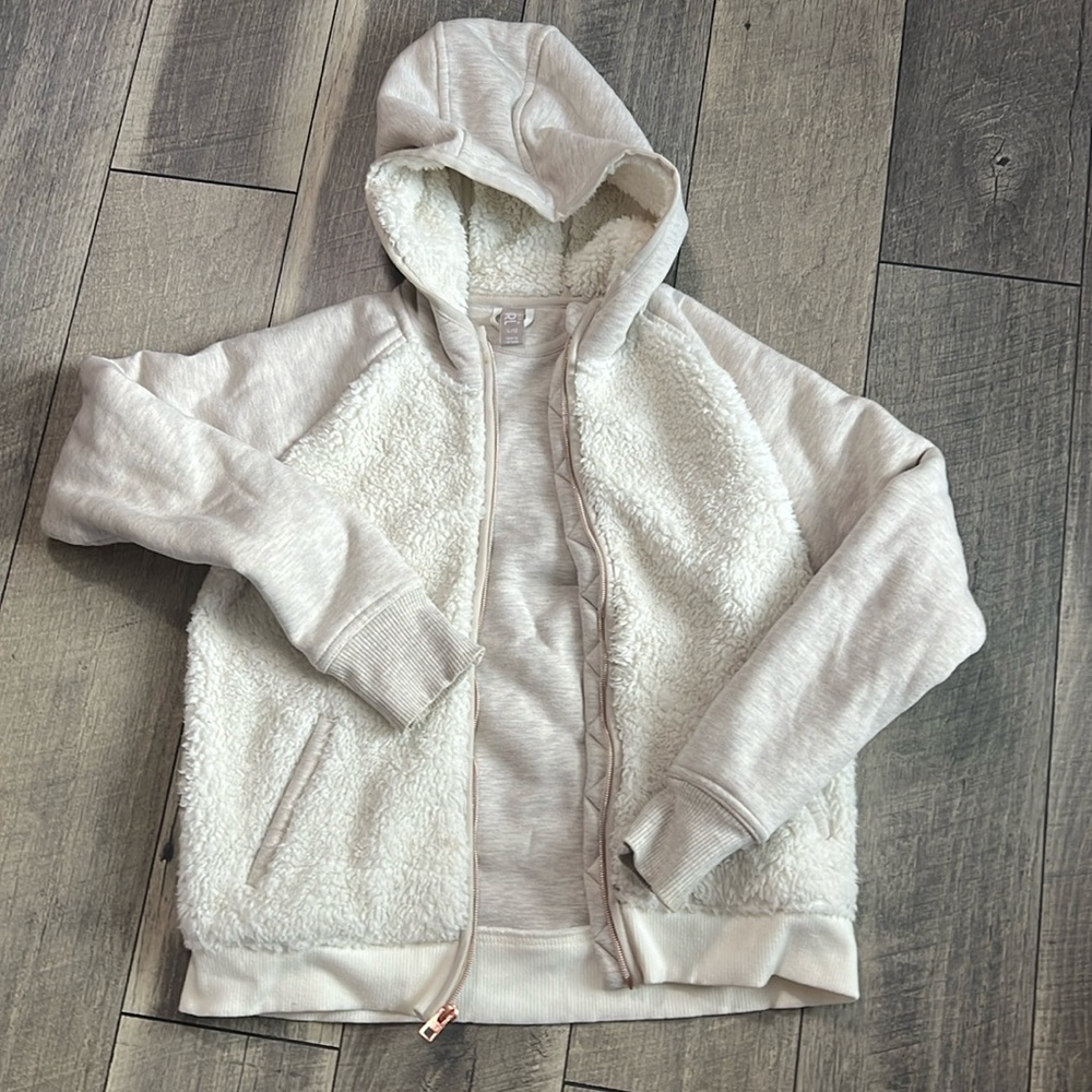 Athleta Girl Heavy Duty Zipped Sweatshirt